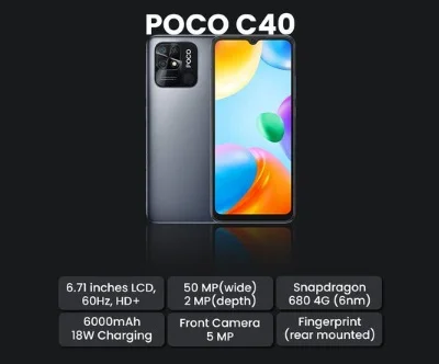 مواصفات Poco C40